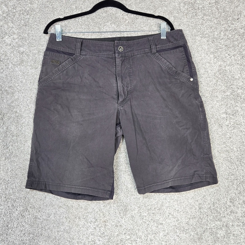 Kuhl Radikl Shorts Men's 34 Gray Hiking Outdoors